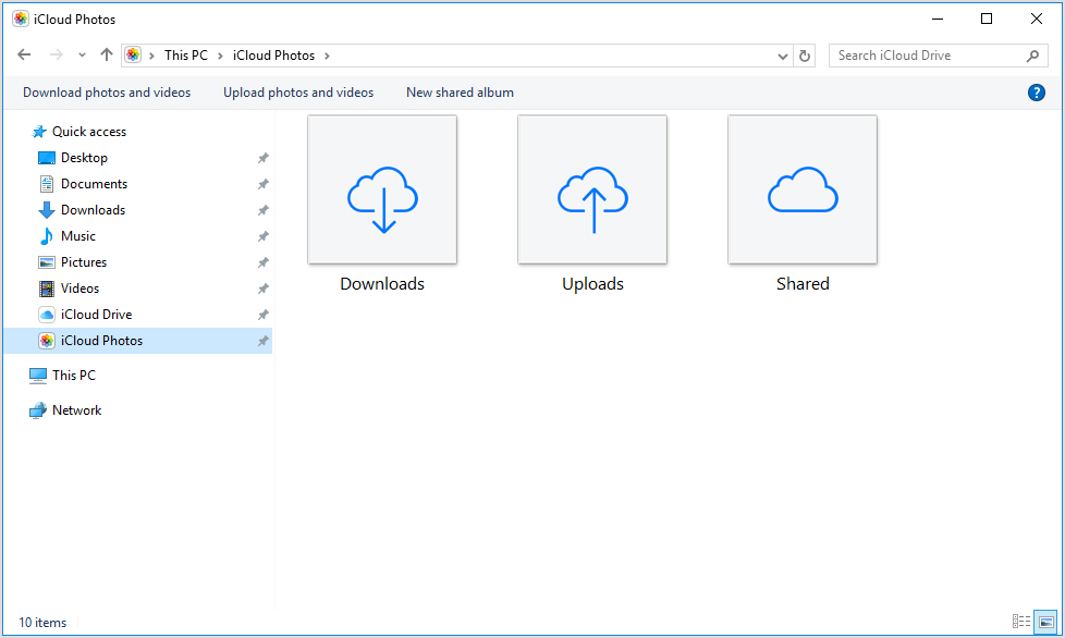 download icloud app for windows 10